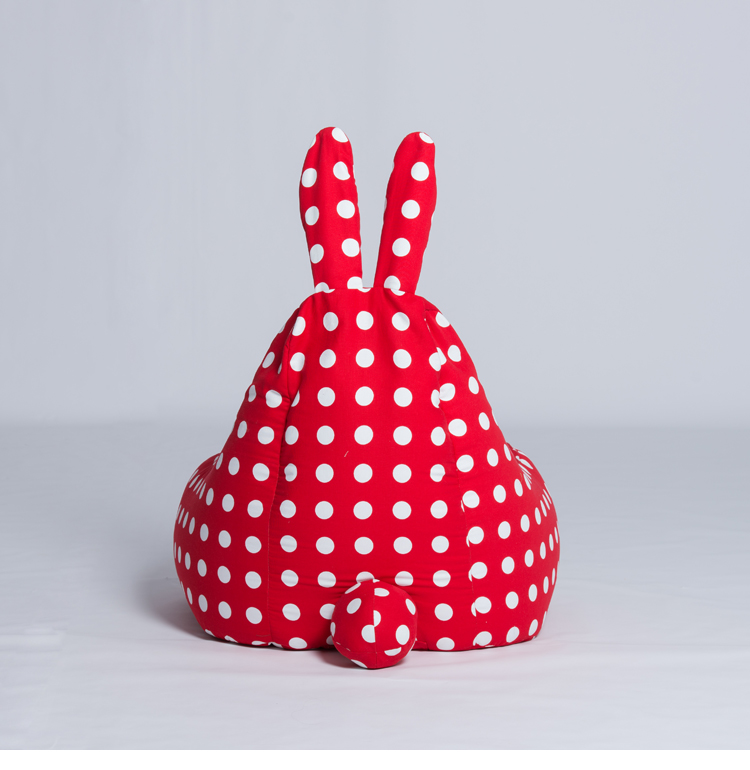 式雅痞风兔子懒人沙发 唯美好看凯发K8旗舰厅创意办公家具日(图3)